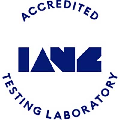 IANZ Accredited Lab symbol